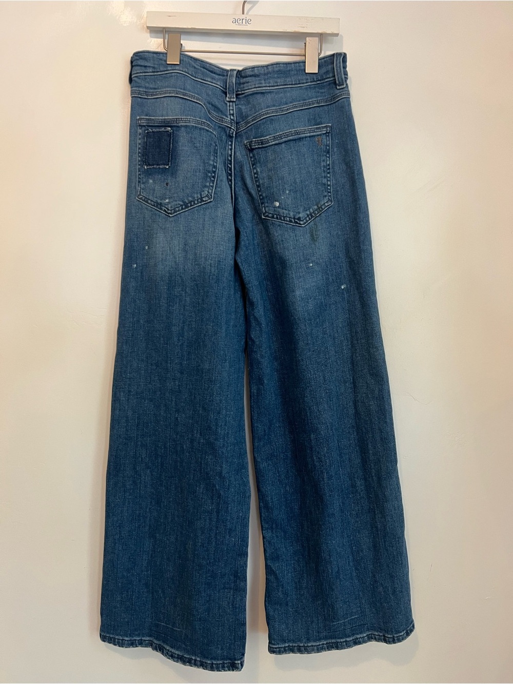 Pilcro Straight-Leg Women’s Jeans — Medium Blue Wash - Picture 6 of 9